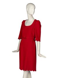 Andrew Gn Dress and Jacket With Belt