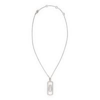 Bulgari, White Gold and Diamond 'Parentesi' Pendant Necklace