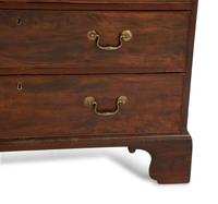 A George III Mahogany Bureau Chest