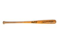 A 1992 Ryne Sandberg Signed Autograph Game Issued Baseball Bat (PSA Certified),