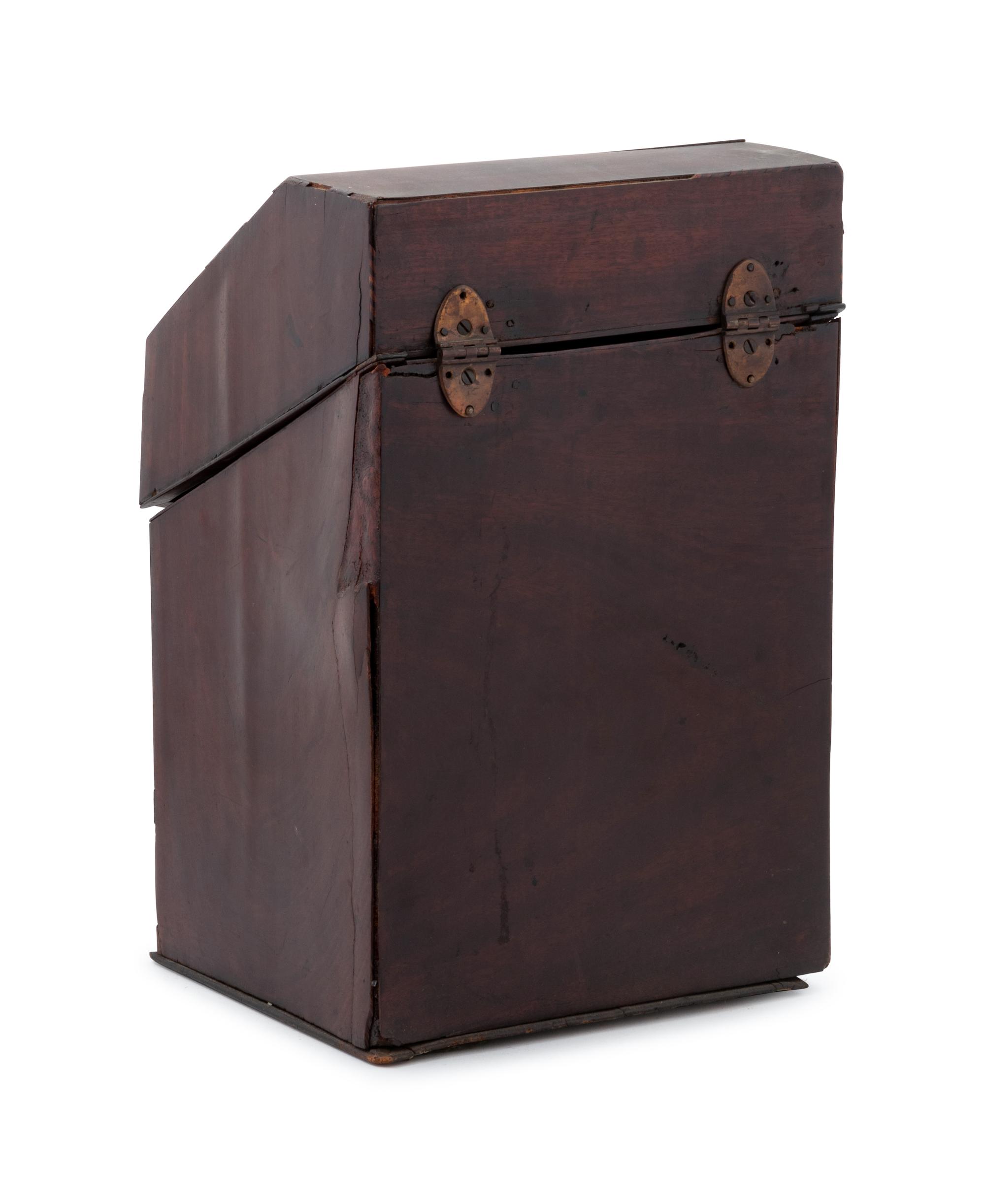 A George III Mahogany Knife Box