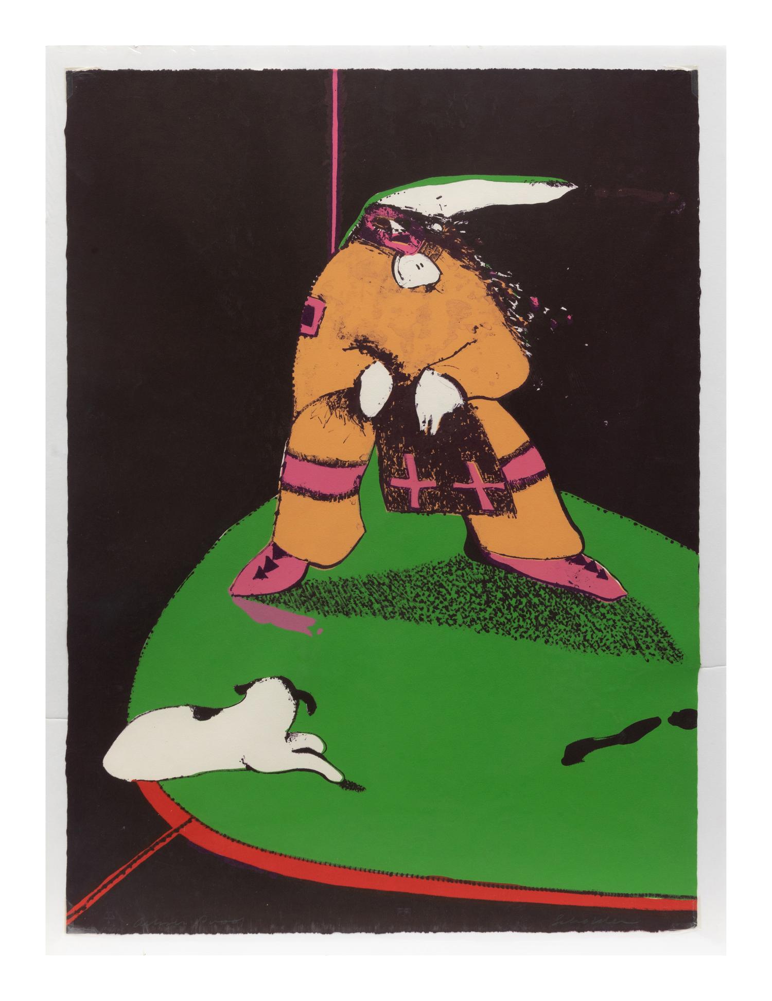 Indian at the Circus, Artist Proof