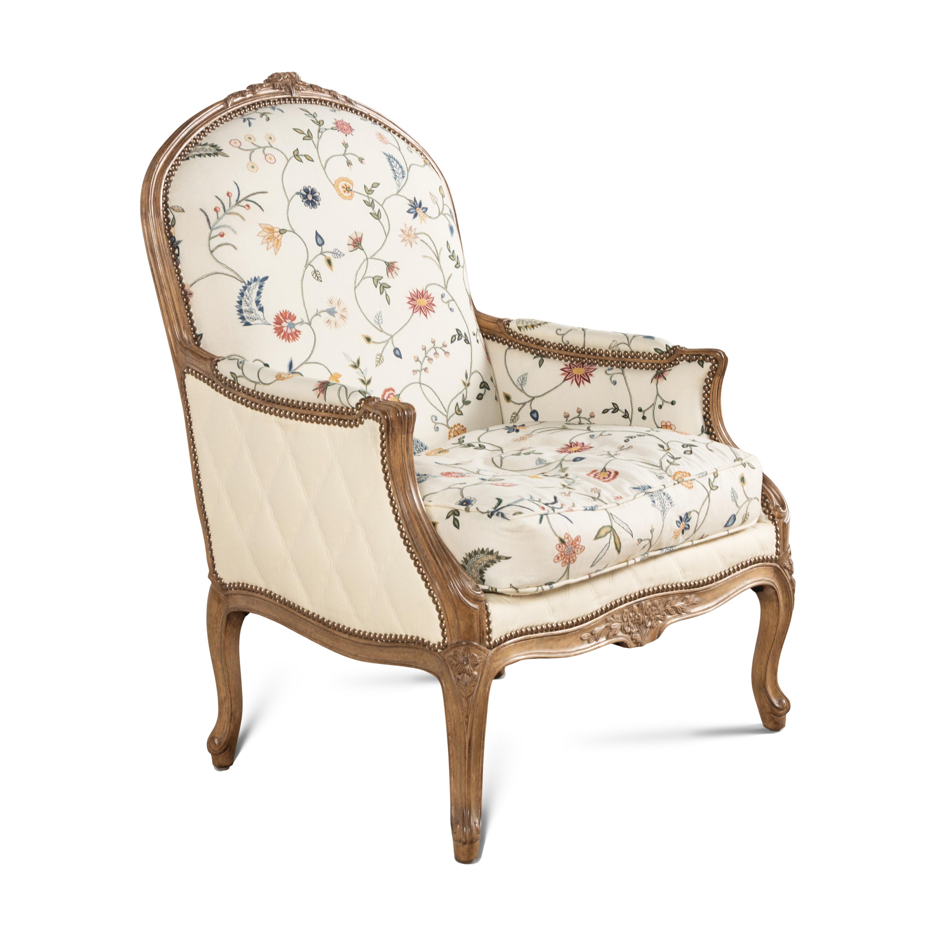 A Louis XV Style Bergère