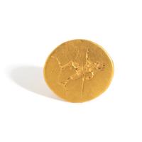A Greek Gold Finger Ring with an Armed Hoplite