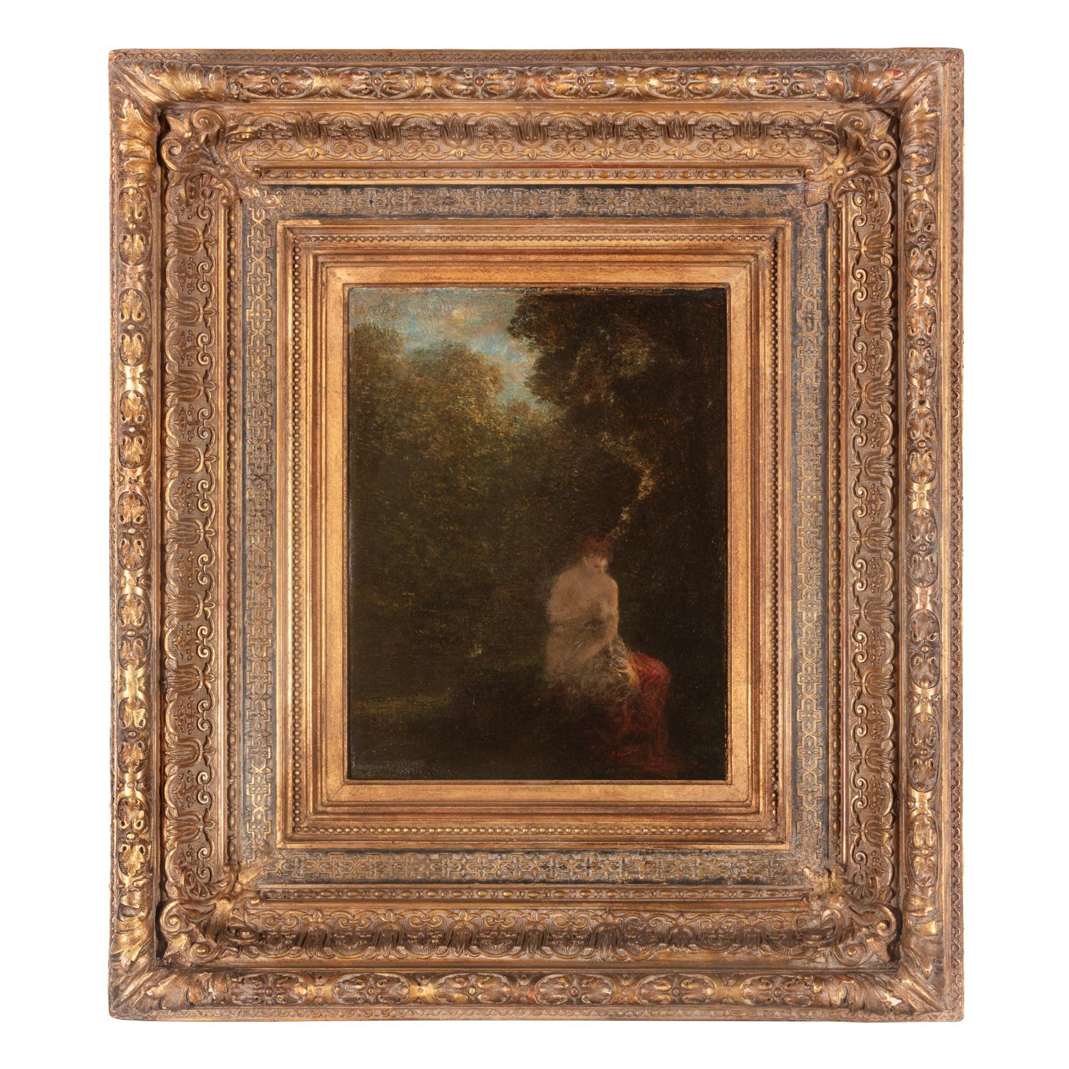 Henri Fantin-Latour (French, 1836-1904) — Nymphe dans une forêt