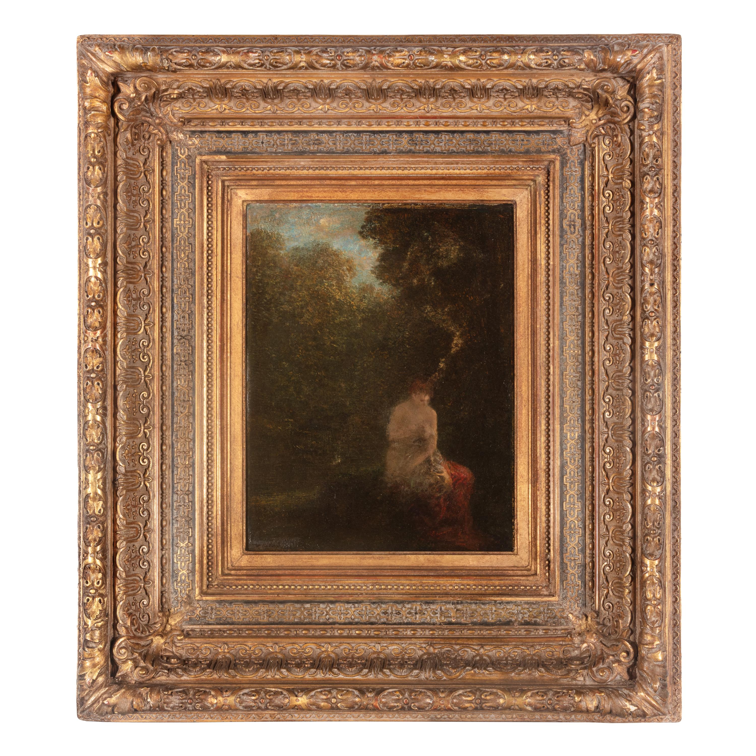 Henri Fantin-Latour (French, 1836-1904) — Nymphe dans une forêt