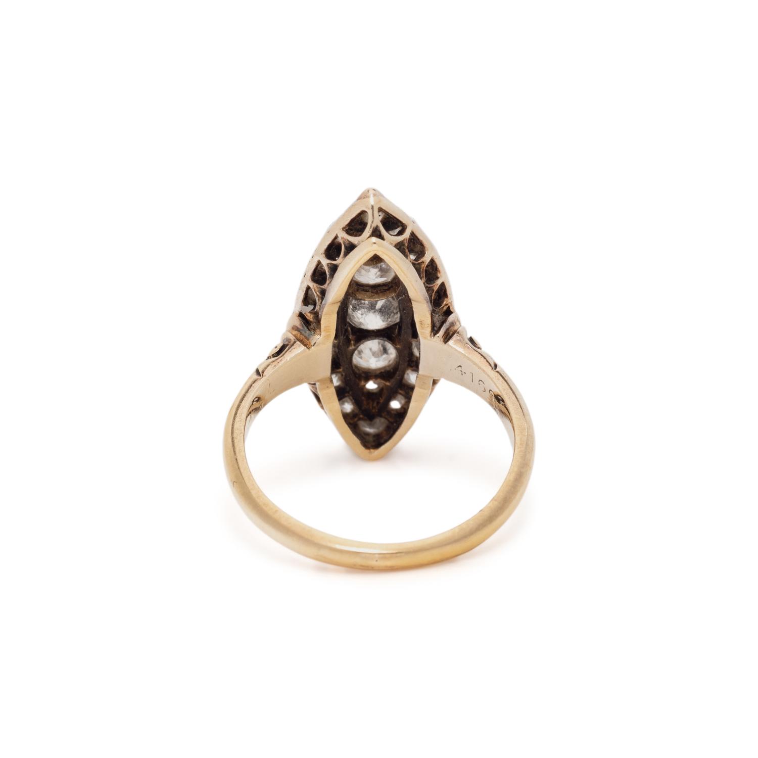 ANTIQUE, DIAMOND RING