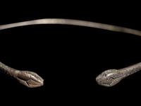A Roman Silver Snake Bracelet