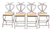 Elvira & David Salame, MEXICO, 1960s, a set of four dining chairs