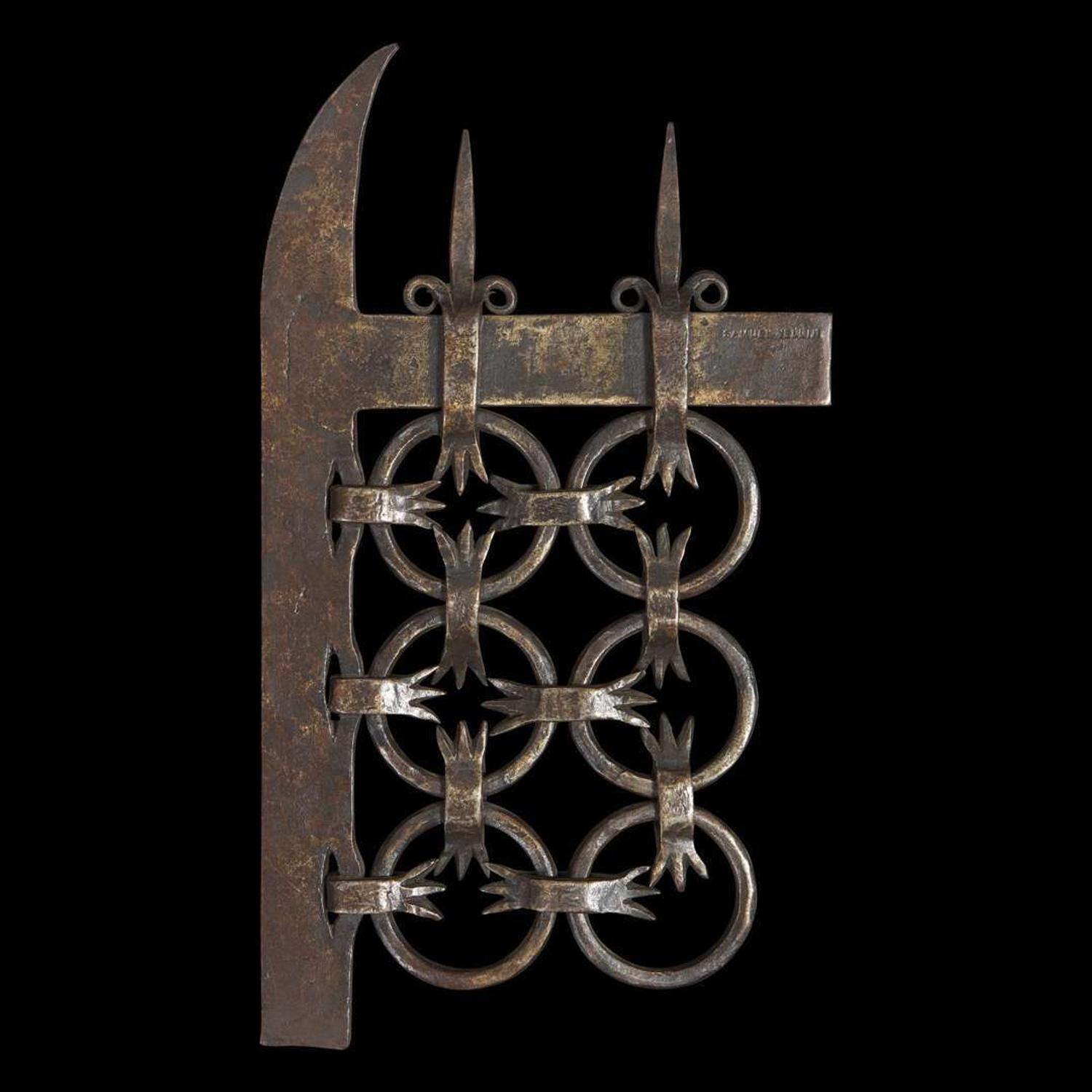 Samuel Yellin (American, b. Ukraine, 1884-1940) "Sketch in Iron", a Study for a Fire Screen for George Matheson Jr., Pittsburgh, Pennsylvania, circa 1925
