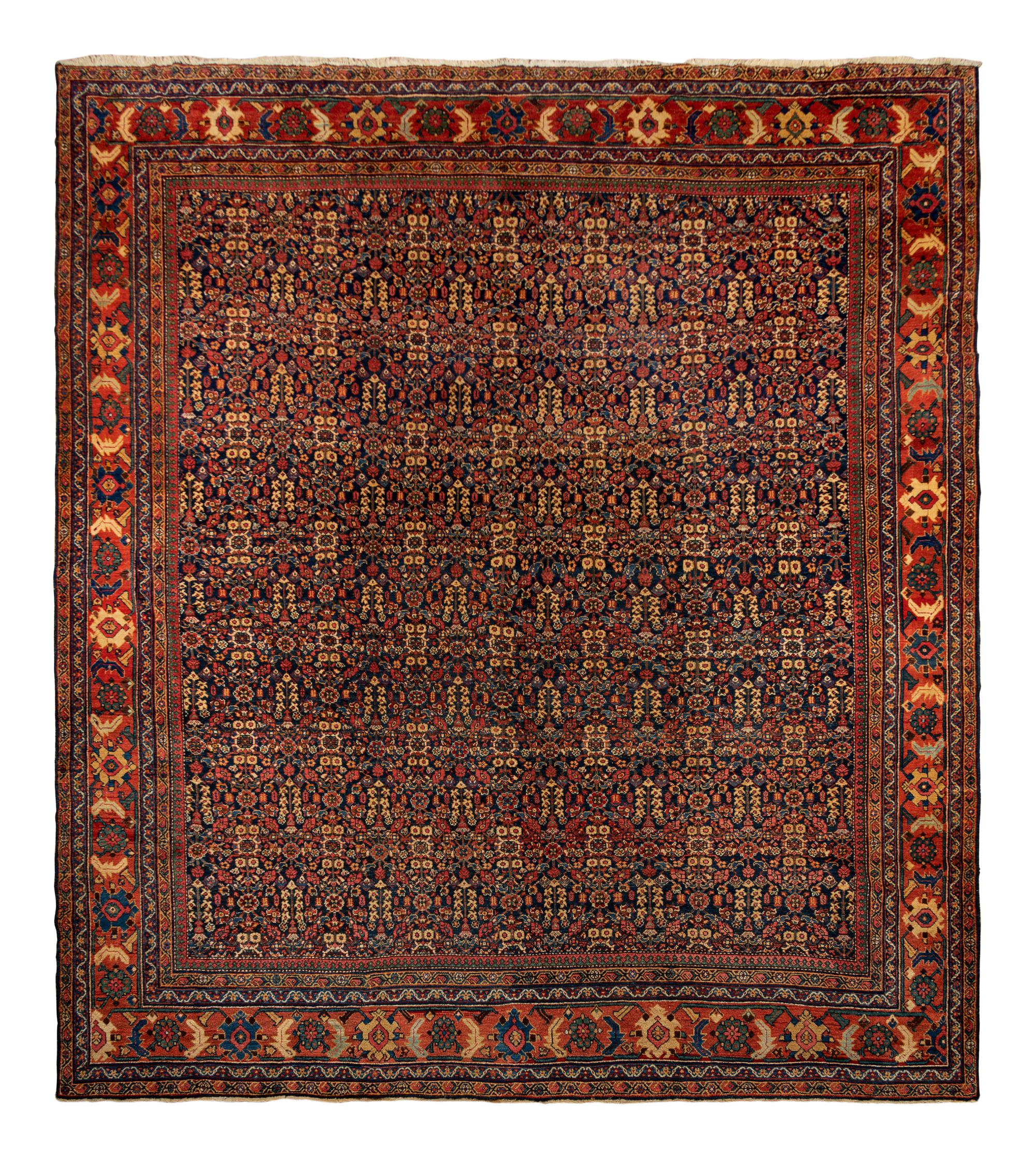 A Bakhtiari Wool Rug