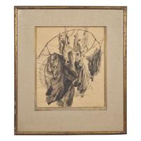 Pavel Tchelitchew (Russian, 1898-1957) — Anthropomorphic Study, 1940