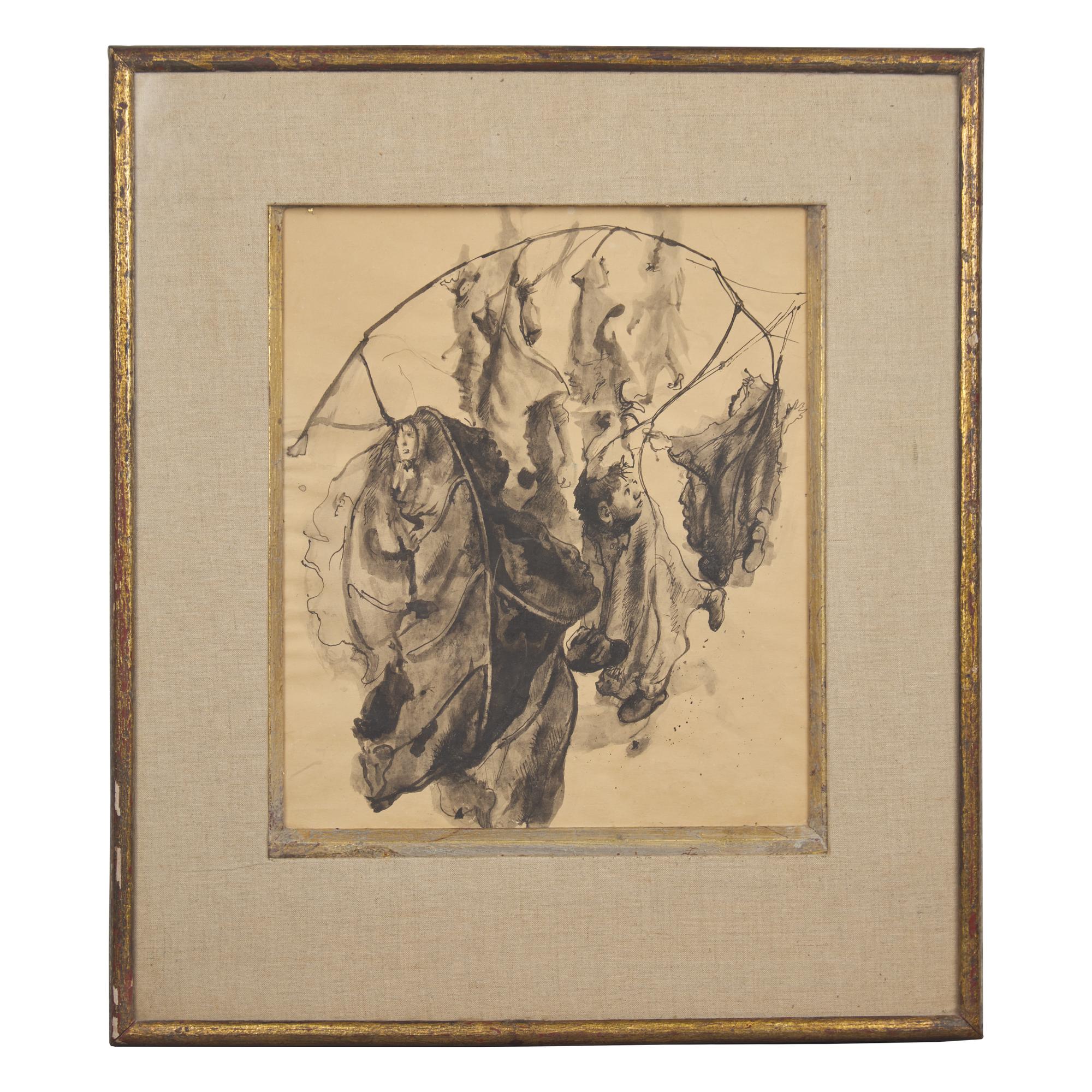 Pavel Tchelitchew (Russian, 1898-1957) — Anthropomorphic Study, 1940