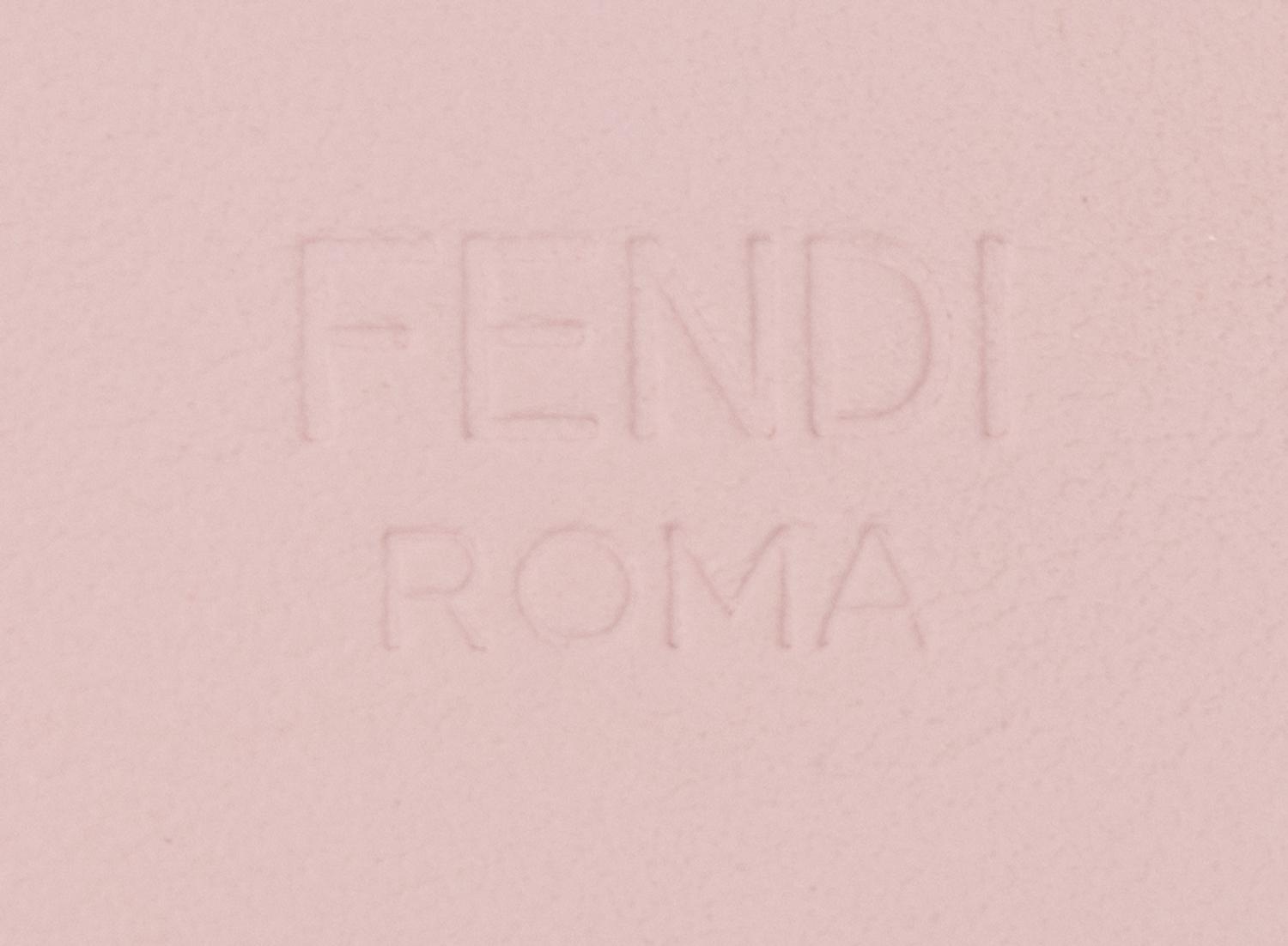 Fendi, Leather Triplette Clutch