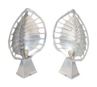 Pair of Arthur Court Tortoise Table Lamps — AMERICAN, CIRCA 1975