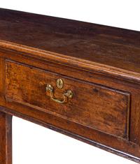 A George III Oak Sideboard