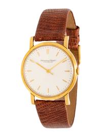 IWC, 18K YELLOW GOLD WATCH