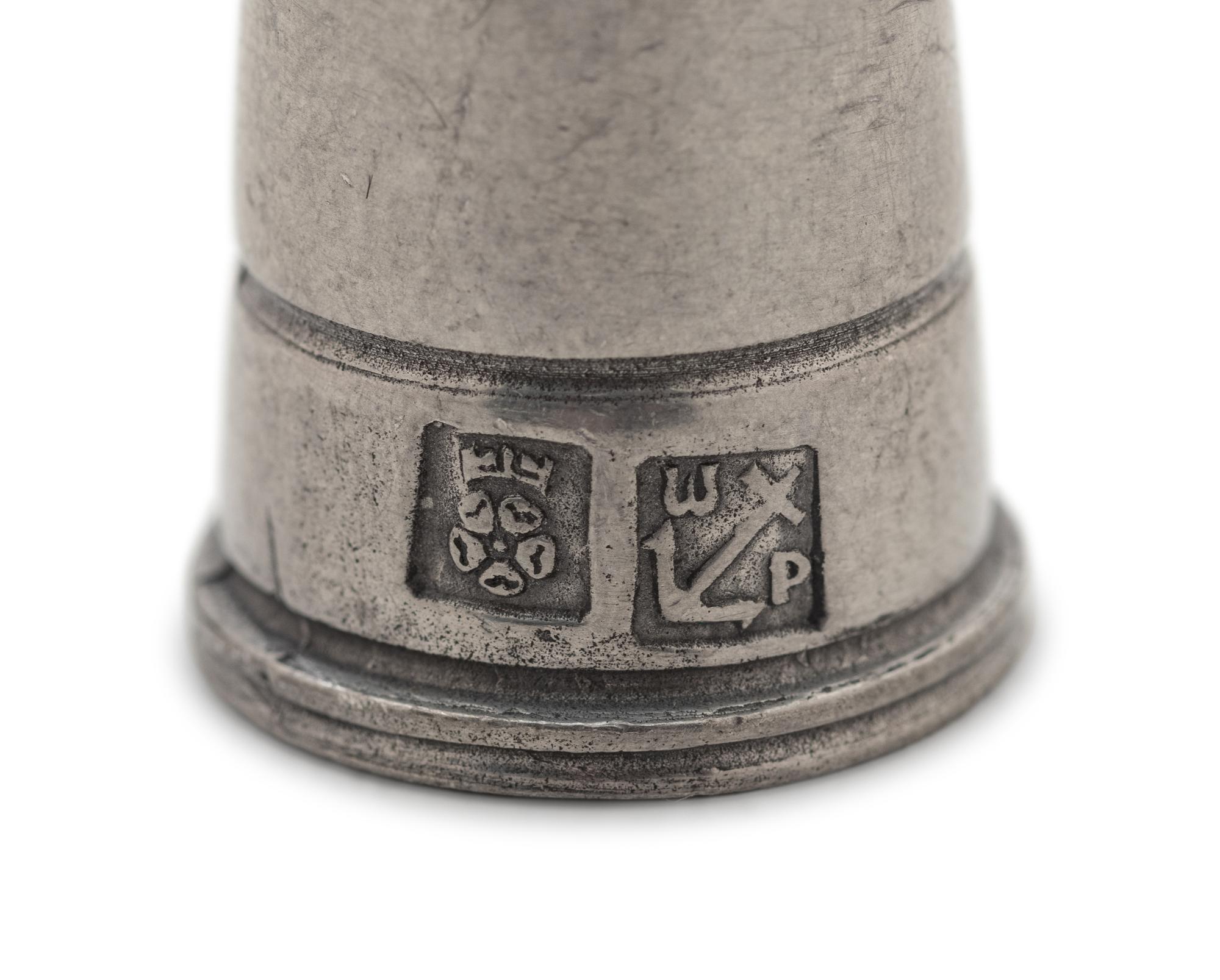 A Collection of Metal Thimbles