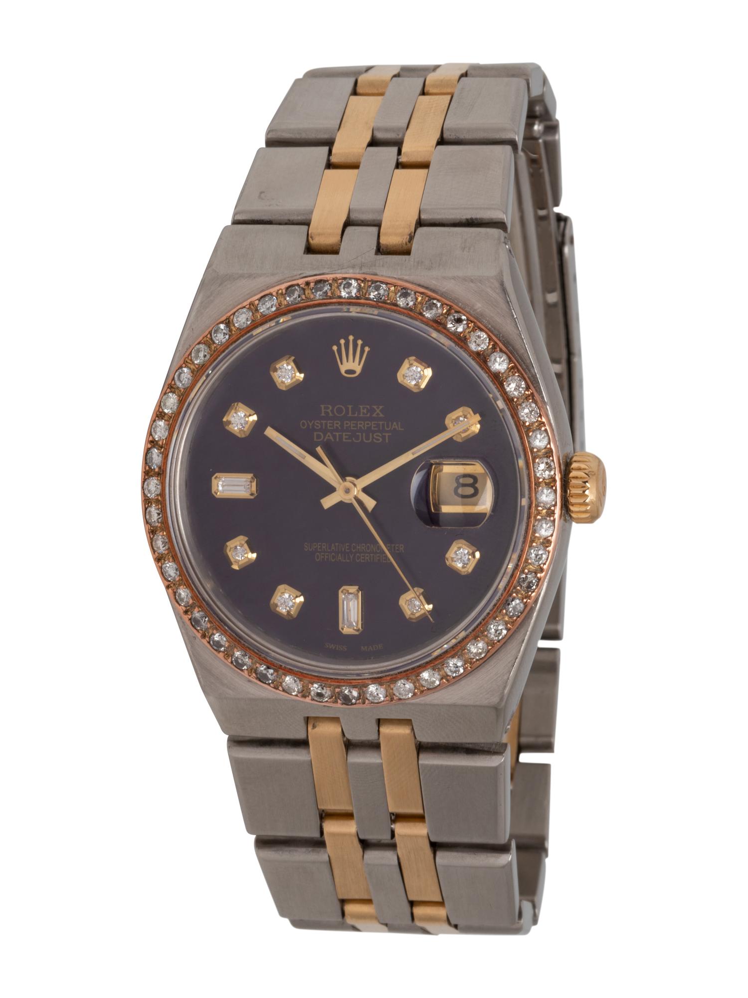 ROLEX, REF. 17013 'OYSTER PERPETUAL DATEJUST' QUARTZ WATCH