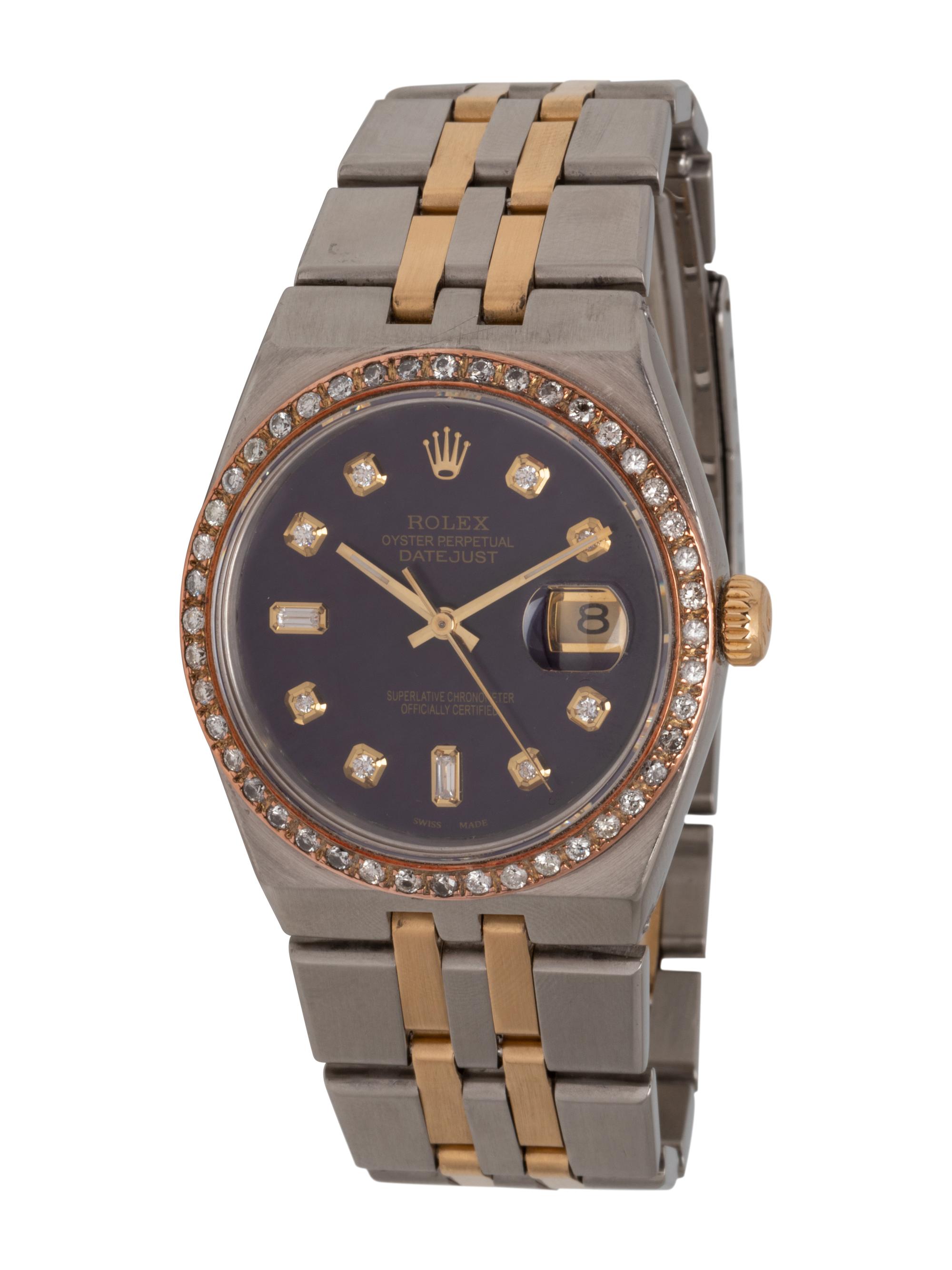 ROLEX, REF. 17013 'OYSTER PERPETUAL DATEJUST' QUARTZ WATCH