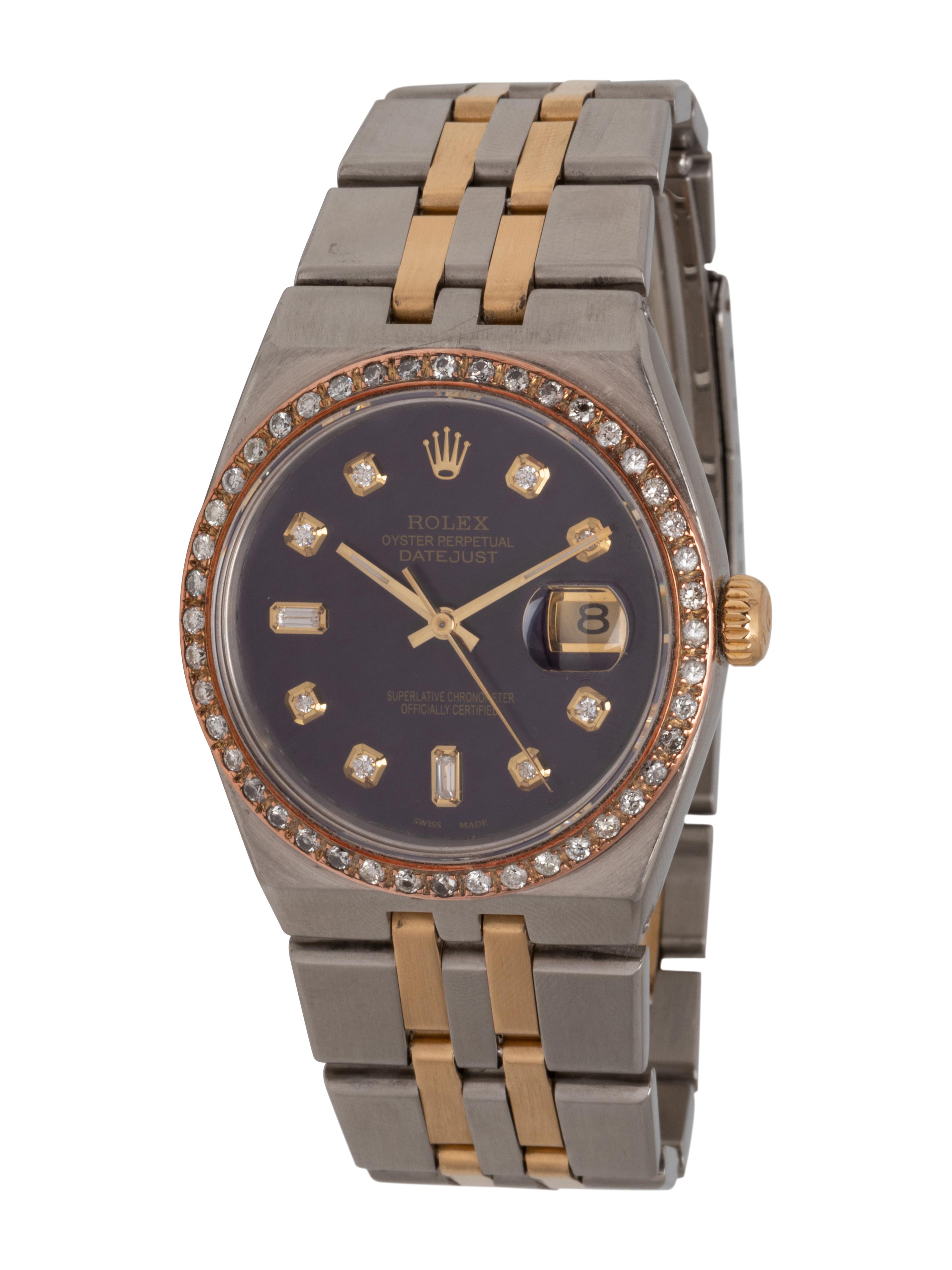 ROLEX, REF. 17013 'OYSTER PERPETUAL DATEJUST' QUARTZ WATCH