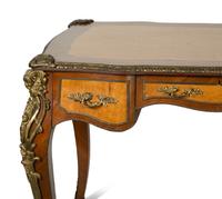 Approved for Donation A Louis XV Style Gilt Bronze Mounted Bureau Plat