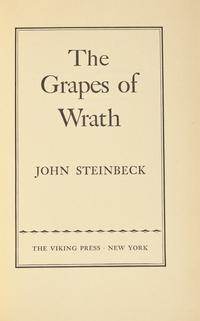 [Literature] Steinbeck, John. The Grapes of Wrath