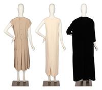 Two Christian Dior Haute Couture Items and Unlabeled Coat 1989 - 2012