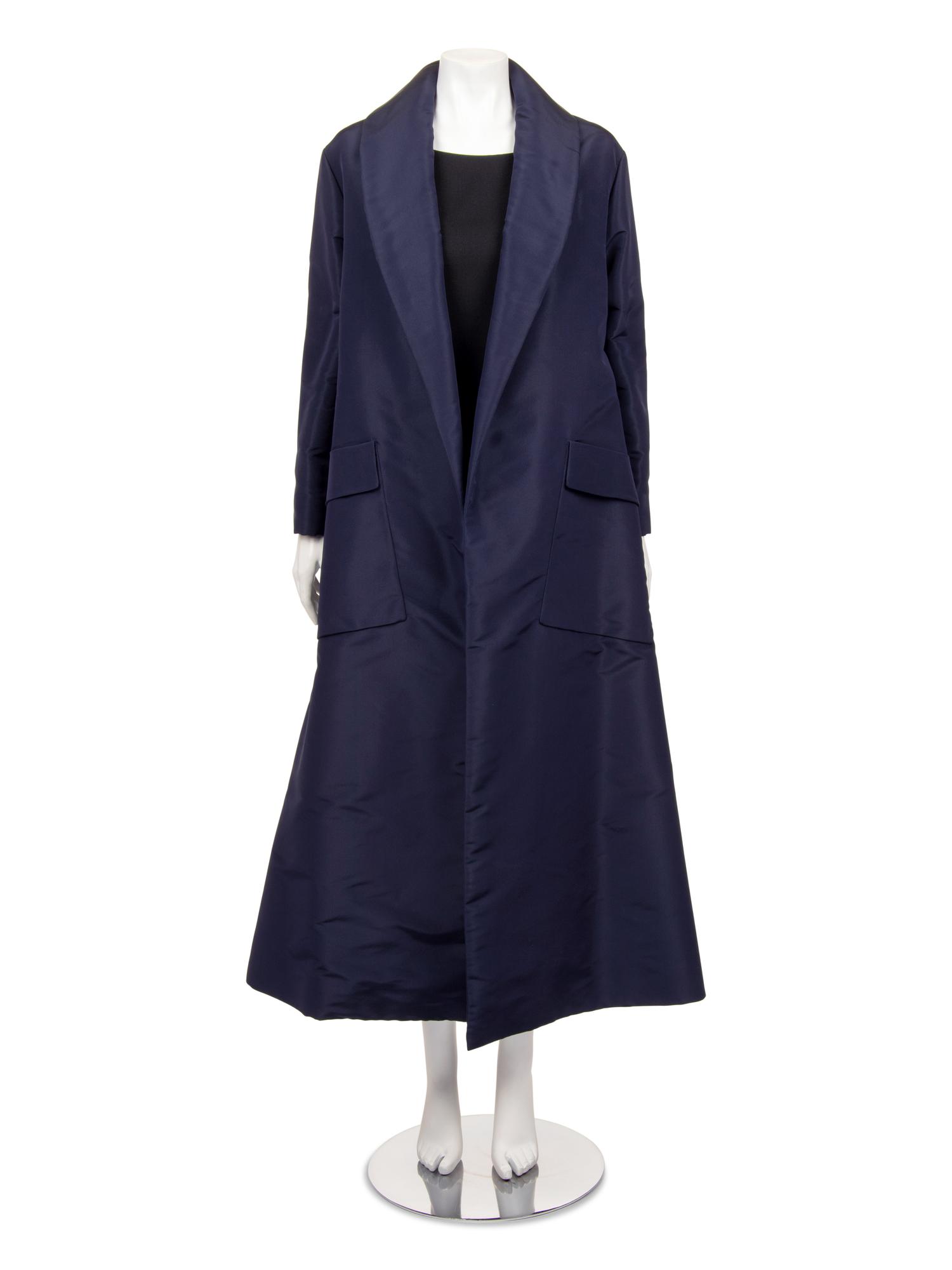 Christian Dior Haute Couture Silk Taffeta Evening Coat, Spring/Summer 2018
