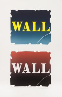 Robert Indiana, (American, 1928-2018), Wall: Two Stones - Three, 1990