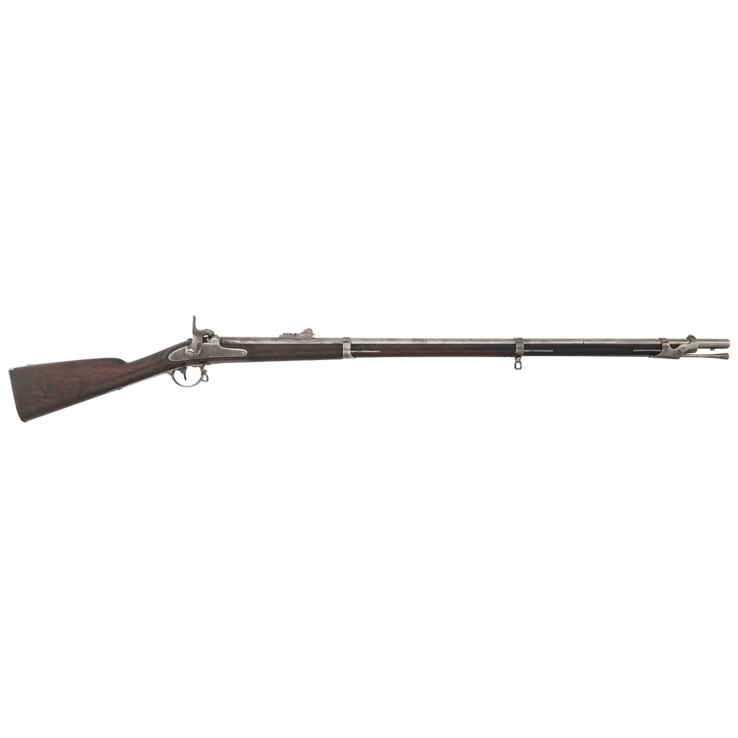 Harpers Ferry Rifled & Sighted US Model 1842 Musket