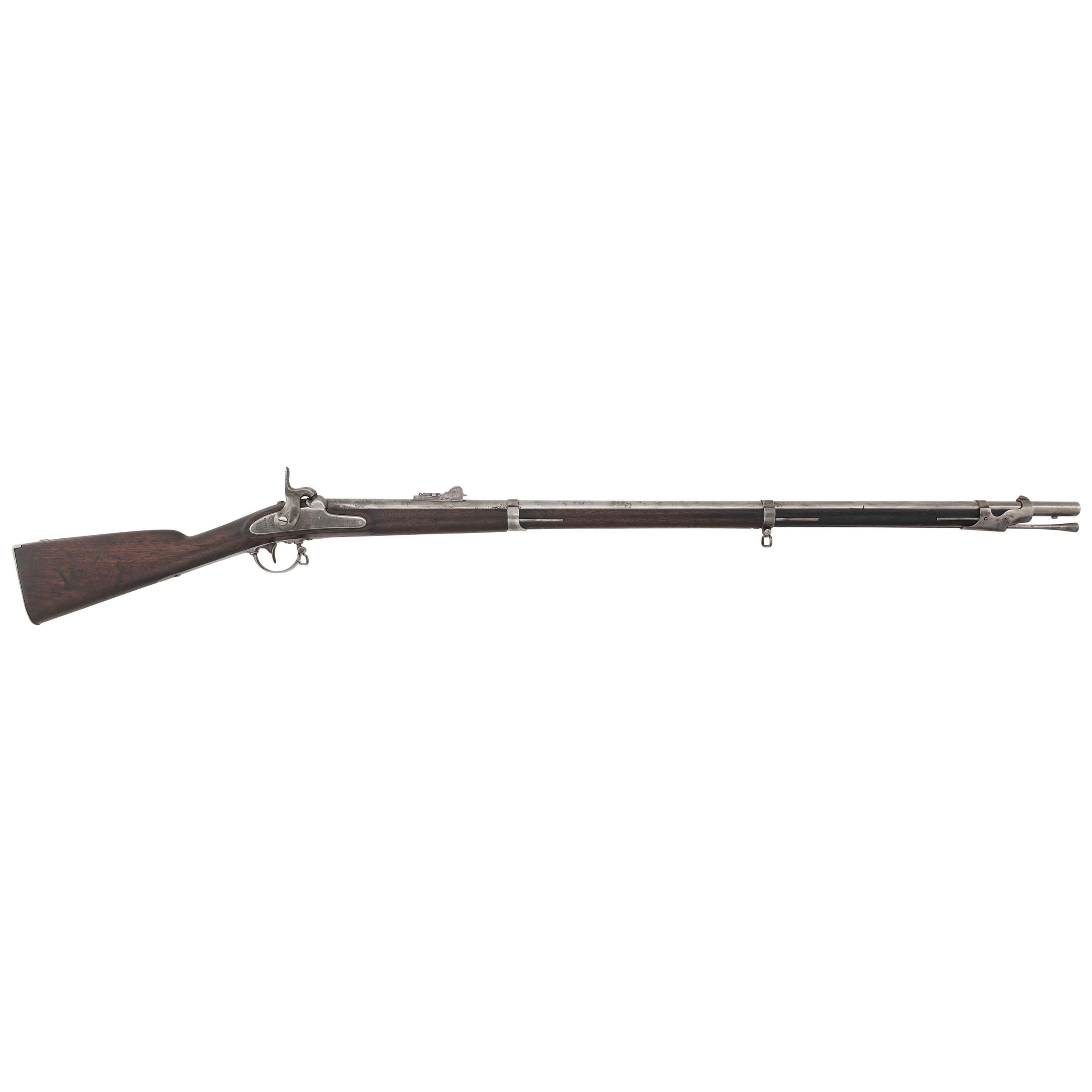 Harpers Ferry Rifled & Sighted US Model 1842 Musket