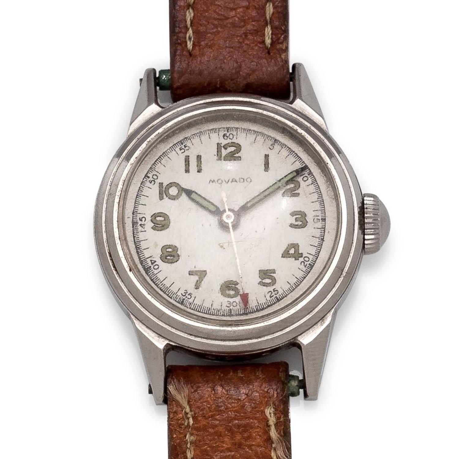 Movado, Stainless Steel Wristwatch