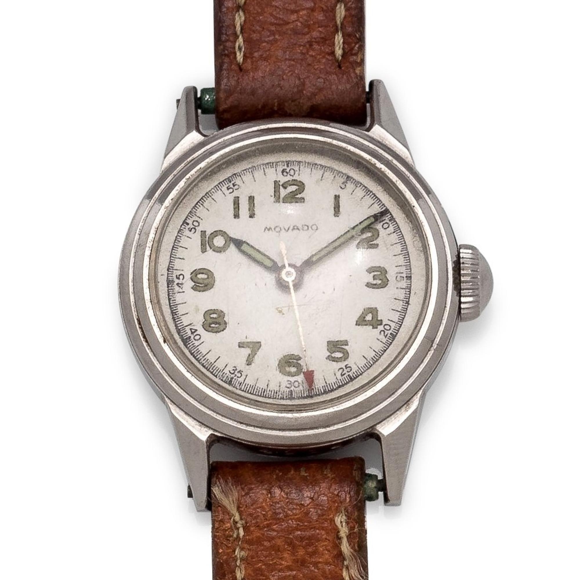 Movado, Stainless Steel Wristwatch