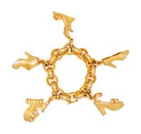 Ferragamo, Iconic Shoe Charm Bracelet