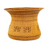 Amazonian Yekuana Basket, with Frog Motif