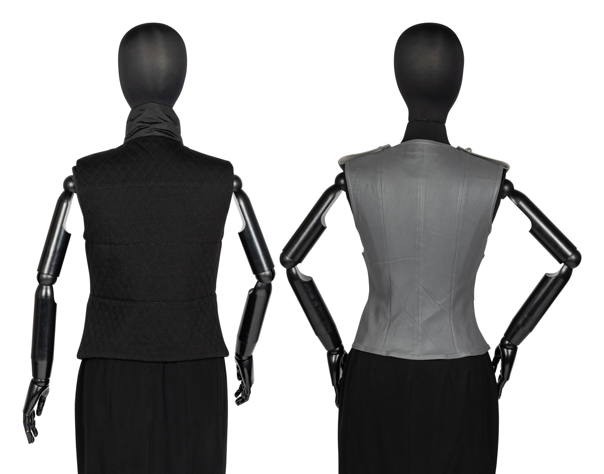 Two Chanel Sleeveless Vests, c. 2014