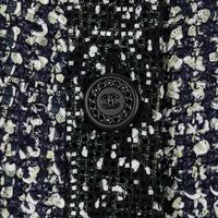 Chanel, Shimmery Two-Tone Cardigan Jacket NWT