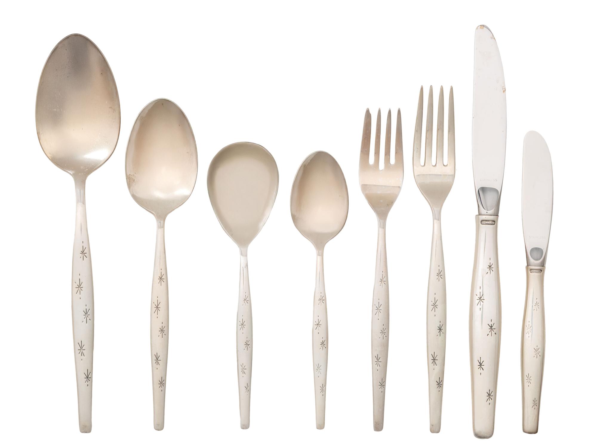 An American Silver Flatware Service