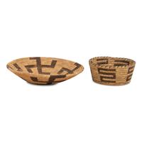 Pair of Tohono O'odham Baskets