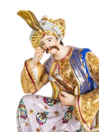 A French Porcelain Figure in the Manner of Jacob Petit