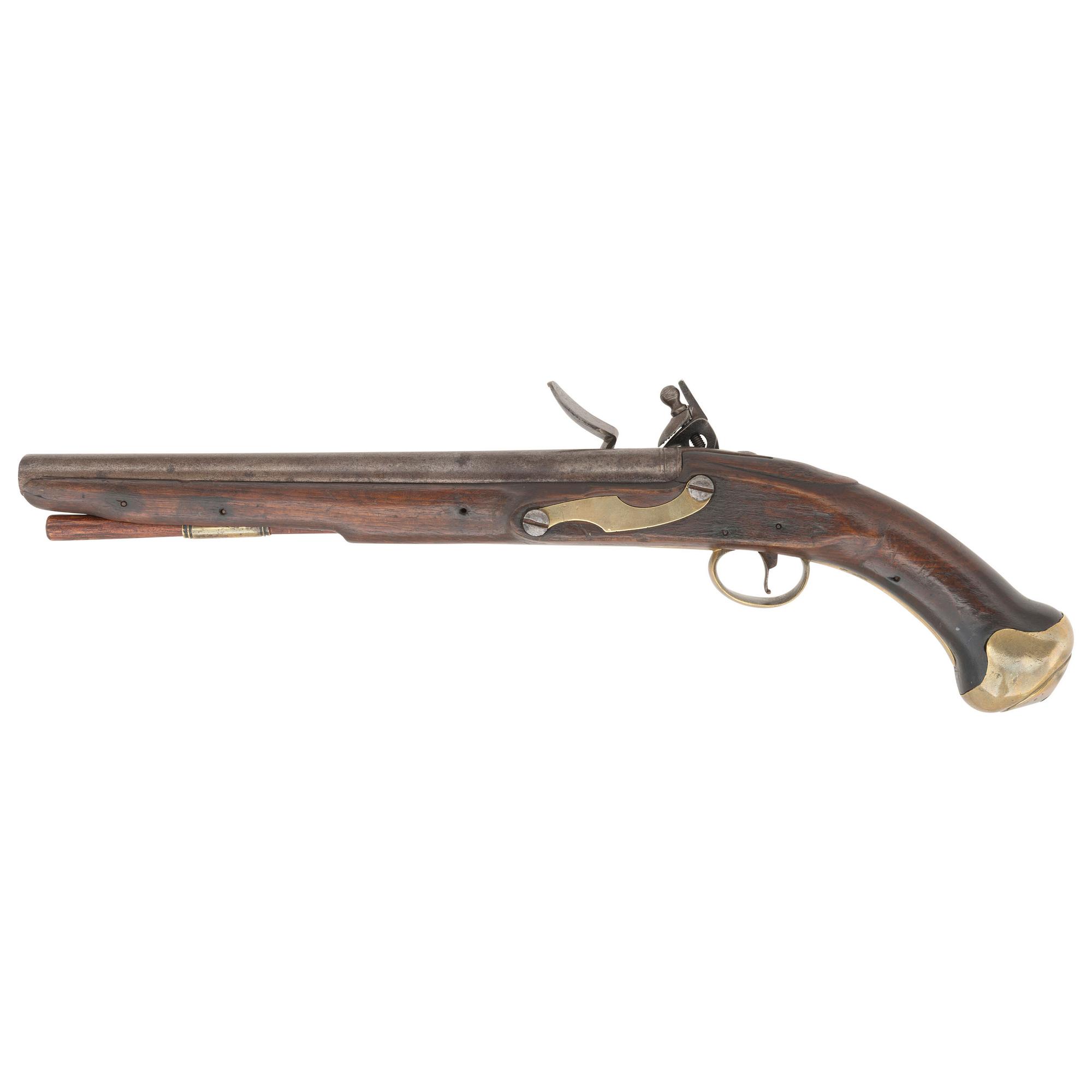Rack Numbered Barnett Contract British Carbine Bore Land Pattern Flintlock Pistol