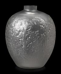 A Frosted Glass Vase