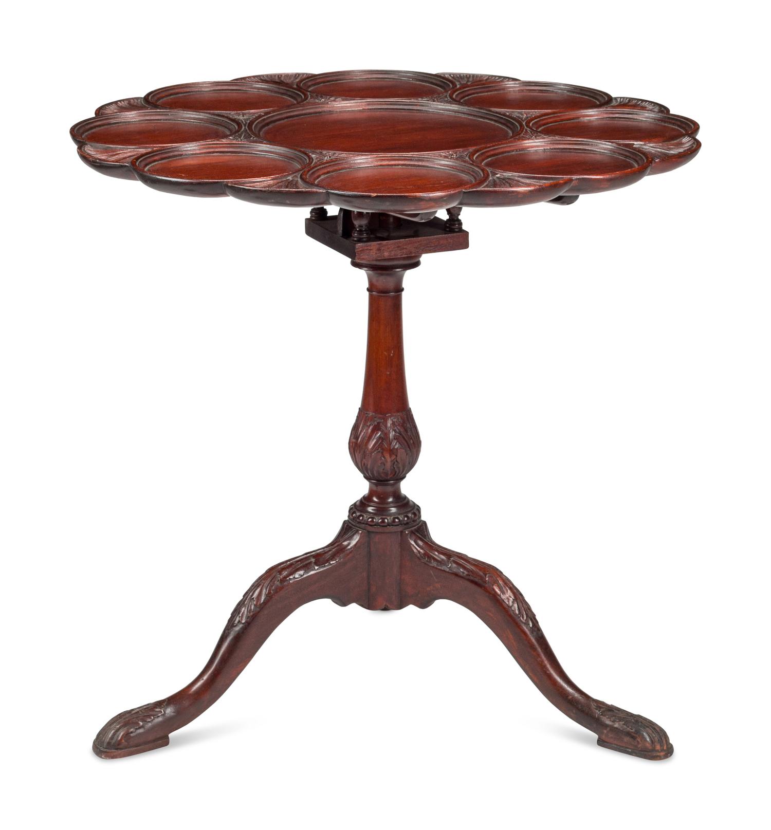 A George III Style Mahogany Supper Table