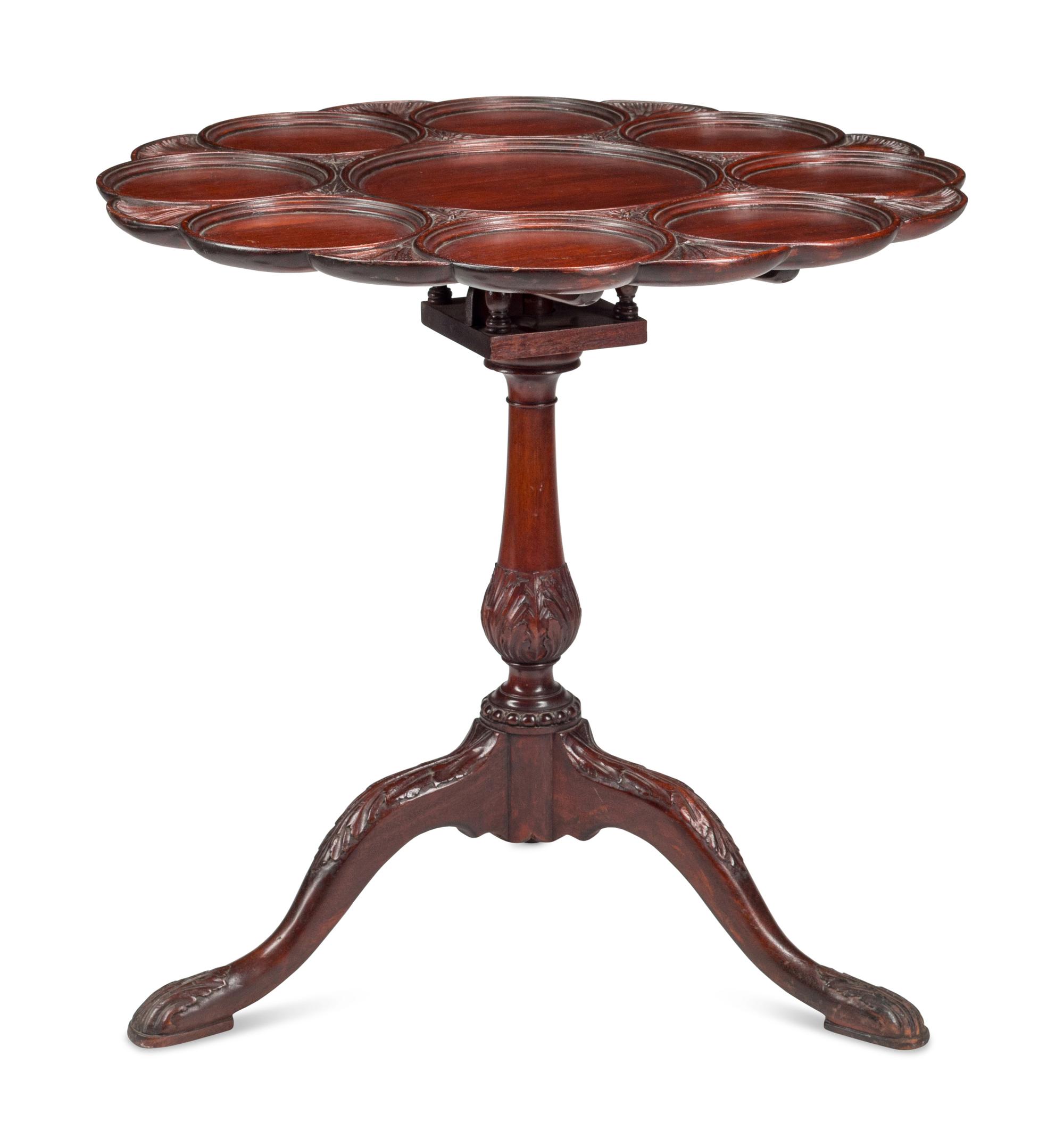A George III Style Mahogany Supper Table