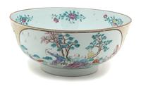 A Chinese Export Famille Rose Porcelain Bowl Diameter 12 1/2 inches. — 19TH CENTURY