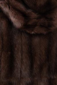 Mink Fur Hooded Vest, Attributed to J. Mendel