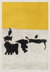 Sarah Valérie Gersovitz (Canadian, 1920-2007) — Yellow Skies , c. 1968