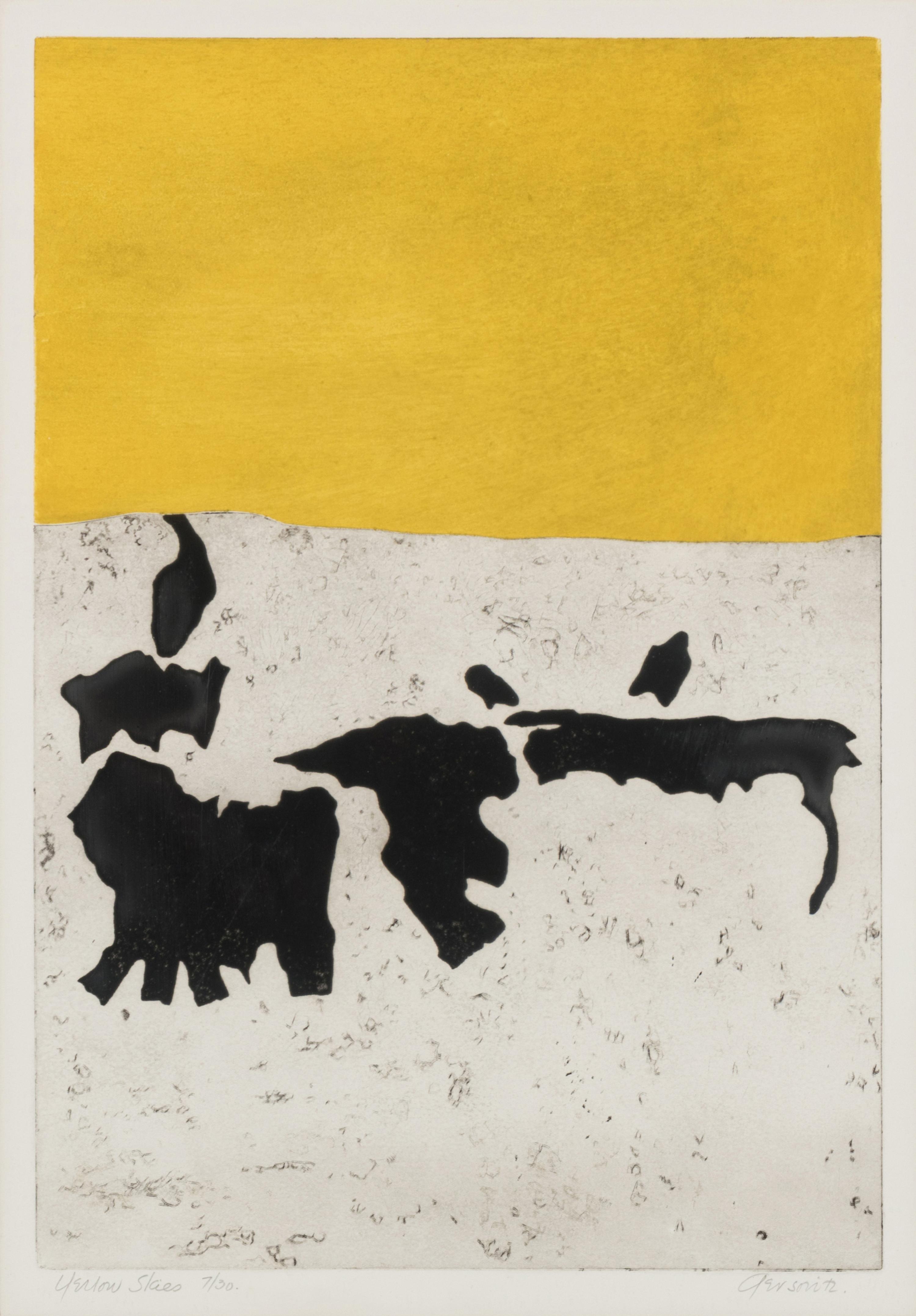 Sarah Valérie Gersovitz (Canadian, 1920-2007) — Yellow Skies , c. 1968