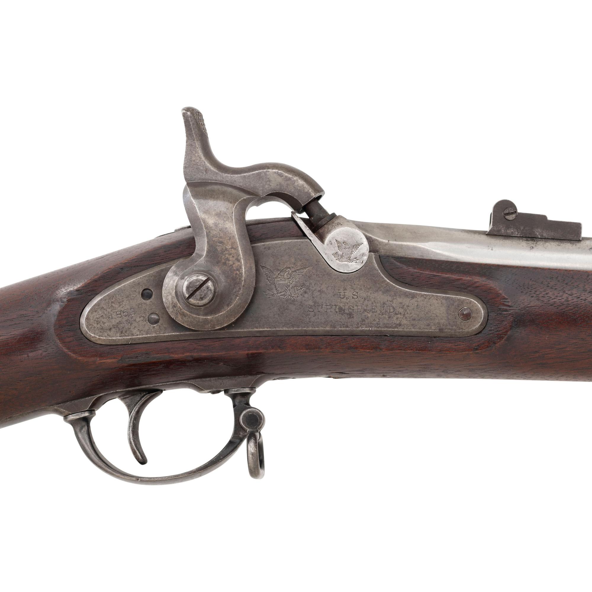 US Model 1863 Rifle Musket by Springfield Arsenal with Whitney Marked Stock